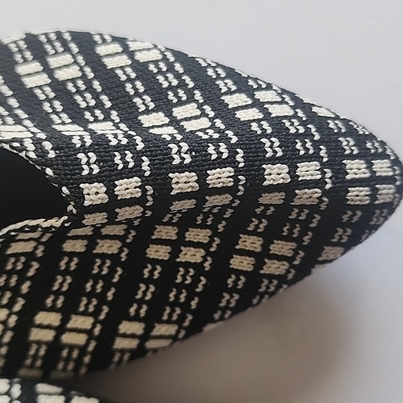 MIA Plaid Black and Cream Women's Loafers - Picture 6 of 6